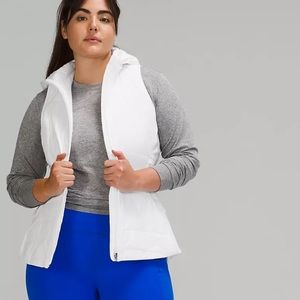 Lululemon Orig Another Mile Vest in White size 8